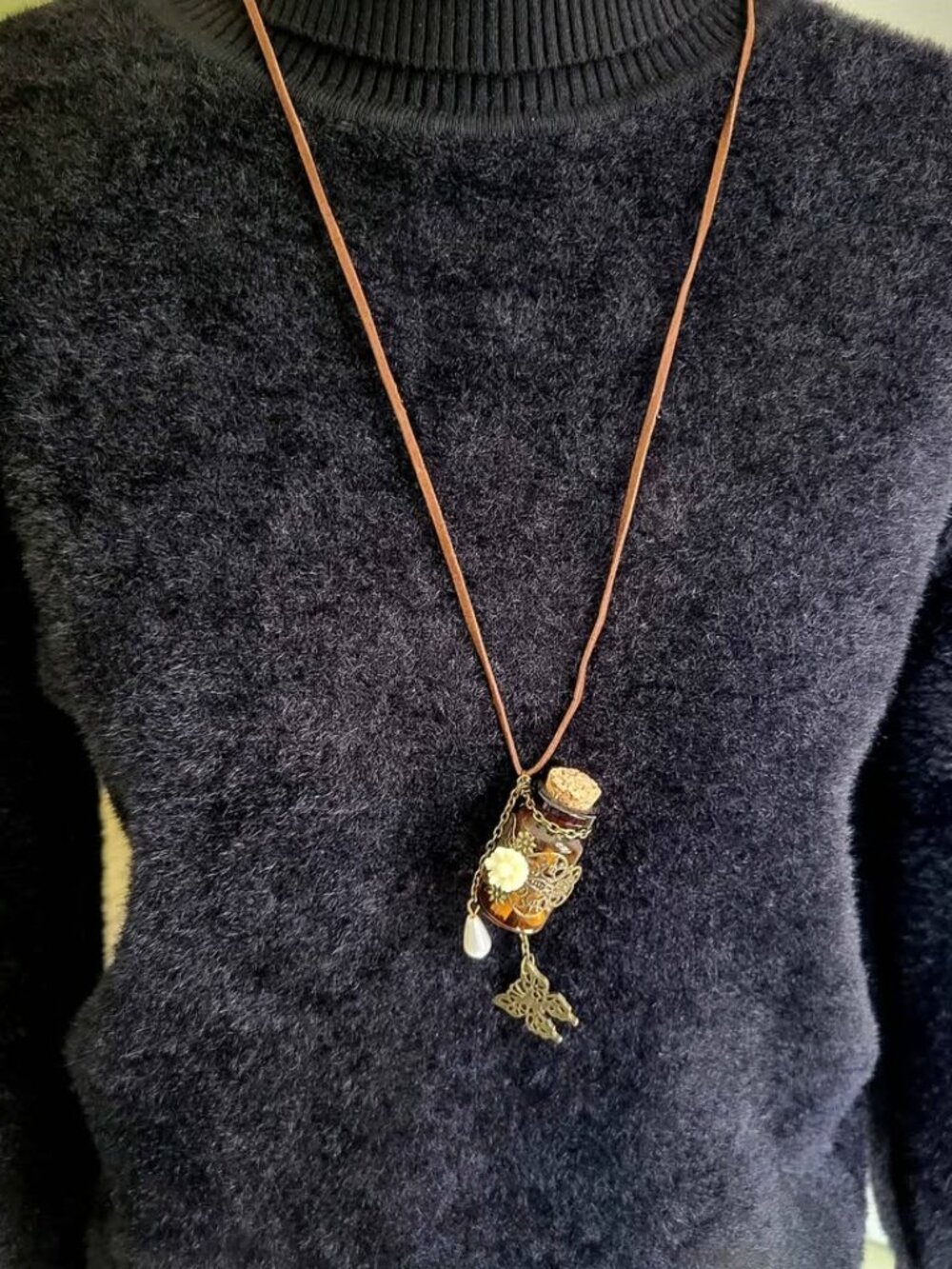 Ailifly Wishing Bottle Necklace